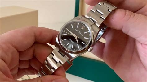 rolex op39 black|Rolex oyster perpetual 39 review.